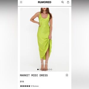 Rumored market midi dress